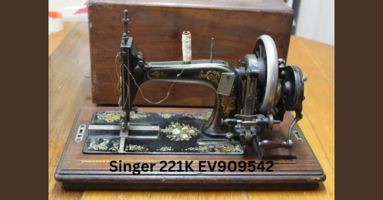 Singer 221K EV909542: Merging Style and Functionality in Sewing