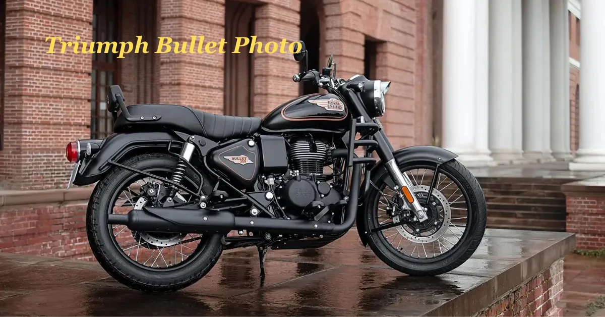 Triumph Bullet Photo: A Timeless Capture of Motorcycle Excellence